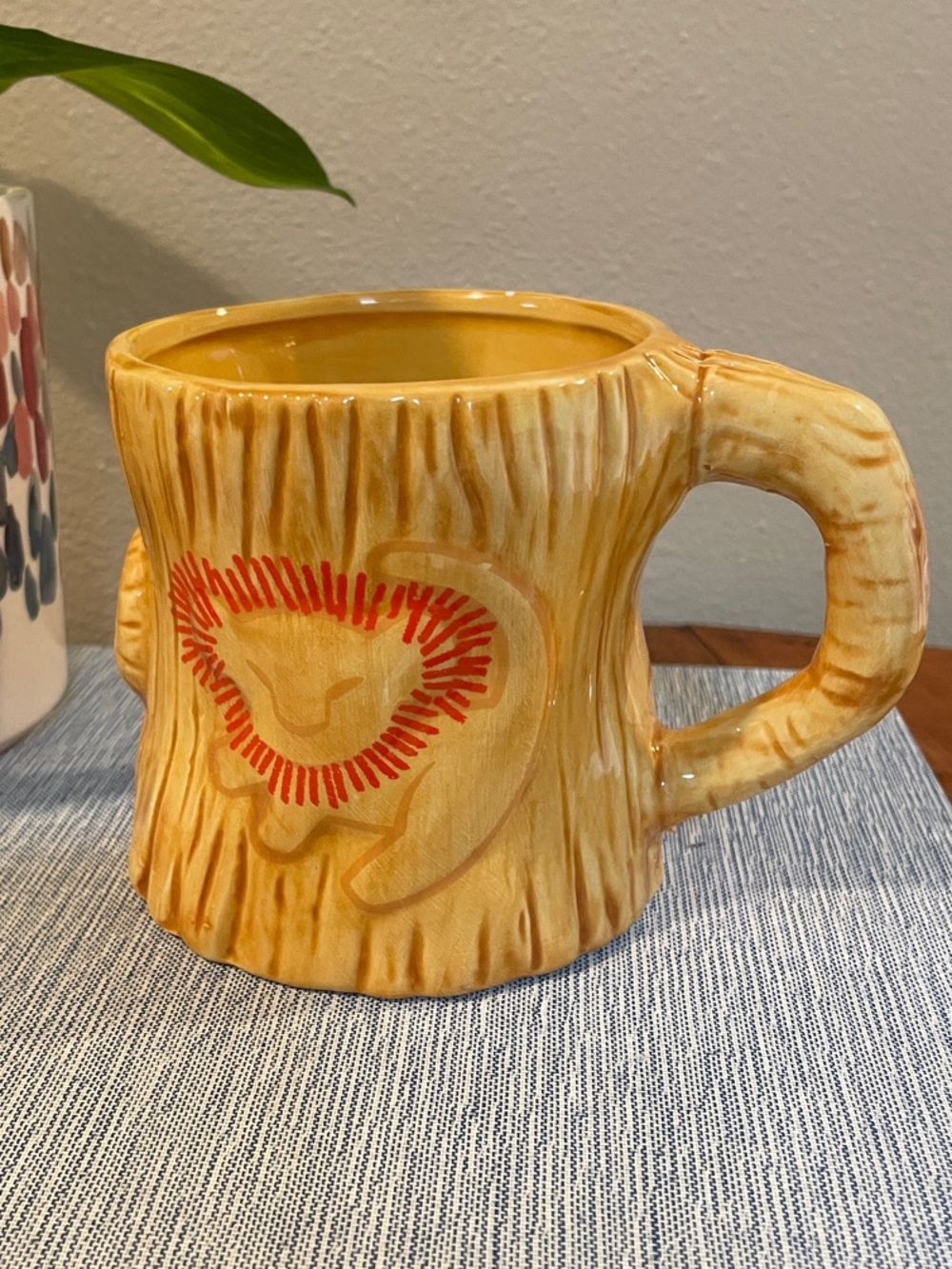 Disney The Lion King “Remember Who You Are” 3D Mug – Rafiki Simba Tree Trunk